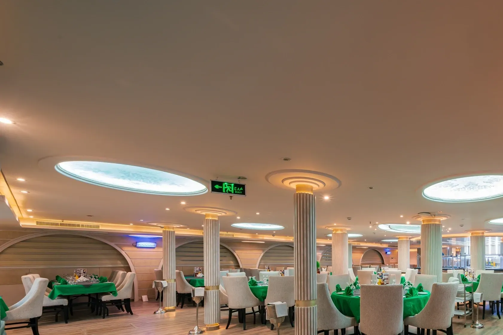 Restaurant aboard the Nile Story Nile Cruise Nile cruise